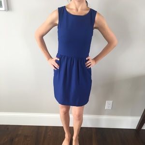 J Crew blue dress